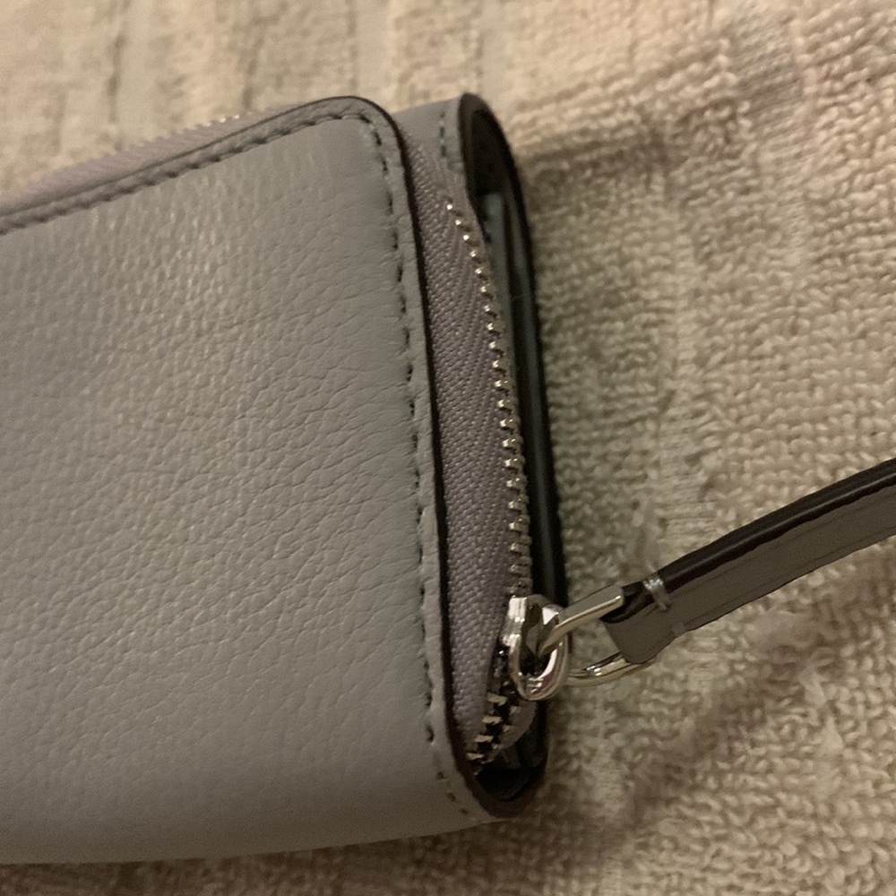 Kate Spade trifold continental wallet himbusgrey - Picture 3 of 16